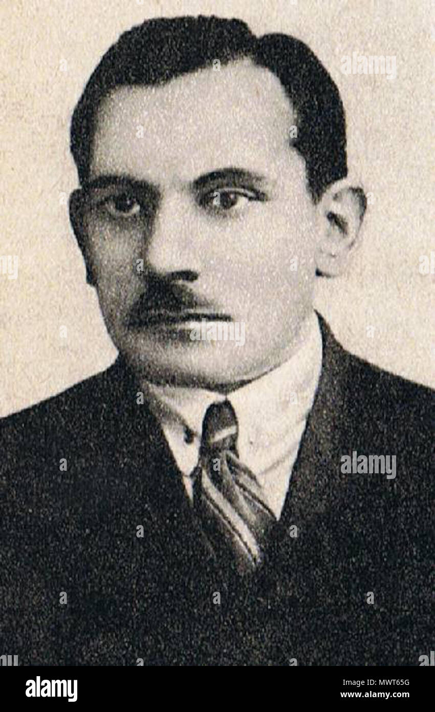 . Polski: Jan Stańczyk, działacz PPS . circa 1938. Unknown 573 Stanczyk Stock Photo