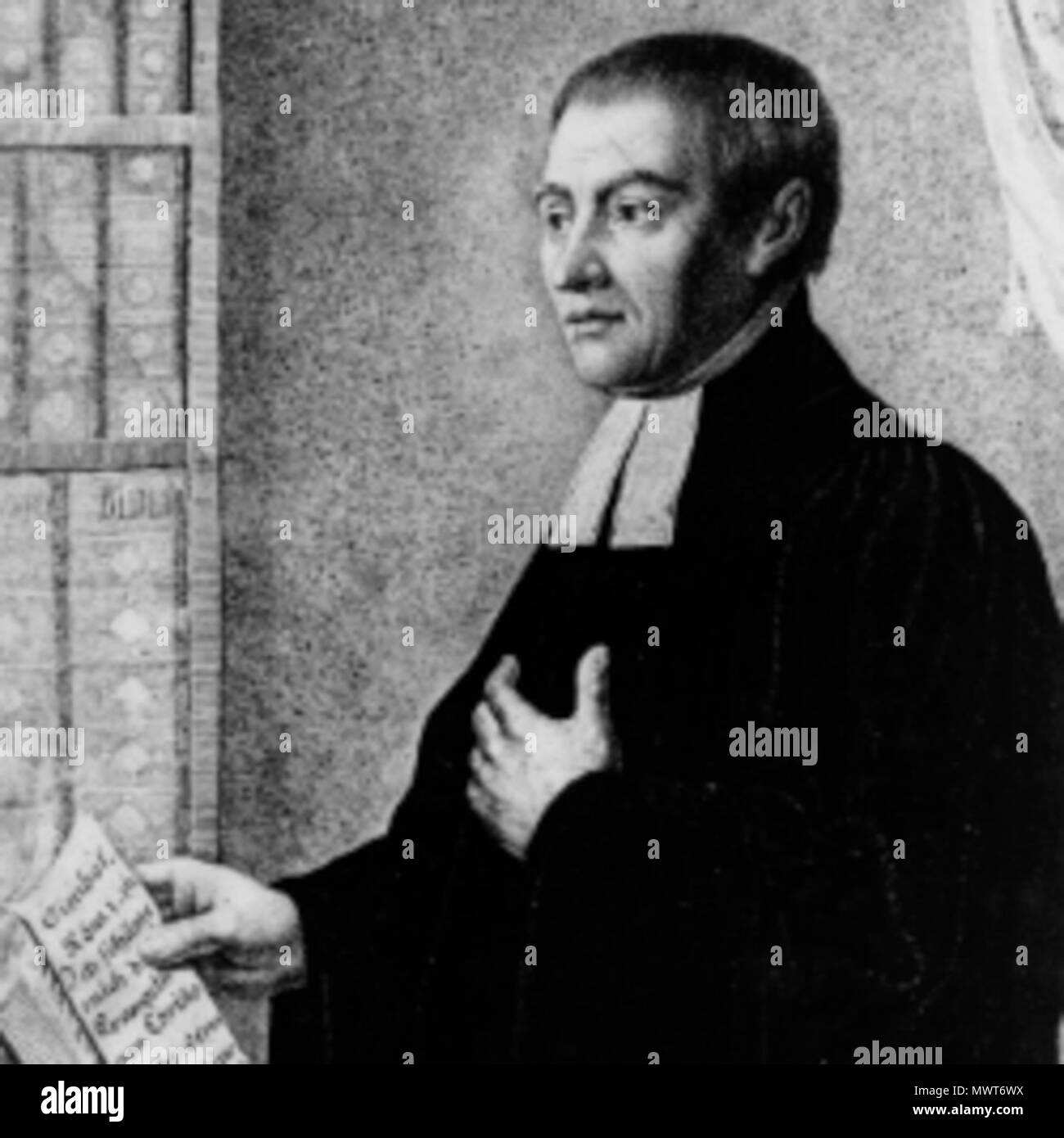 . Martin Stephan (1777-1846), saxon and American lutheran pastor of Czech origin . 19th century. Unknown 576 Stephan M Stock Photo