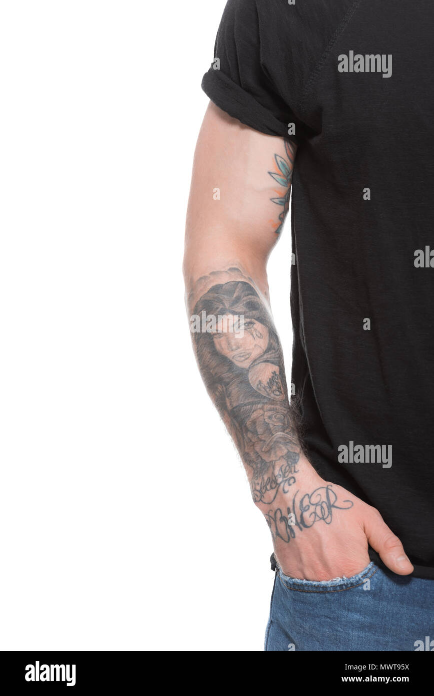 Cropped male fashion model hi-res stock photography and images - Alamy