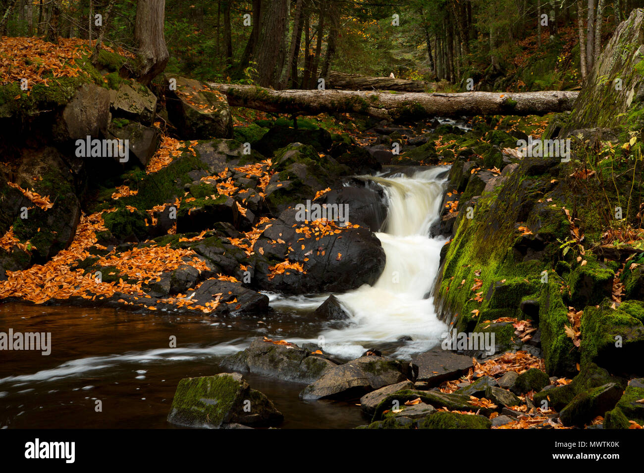 Kakabika Falls along Kakabika Falls Trail, Cisco Branch Ontonagon Wild