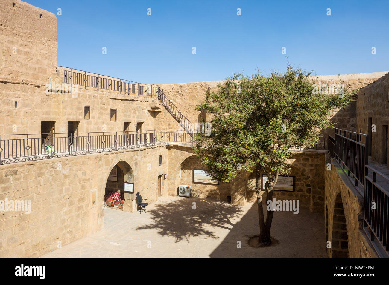 Old Fort, citadel in Tabuk, Saudi Arabia, Middle East Stock Photo