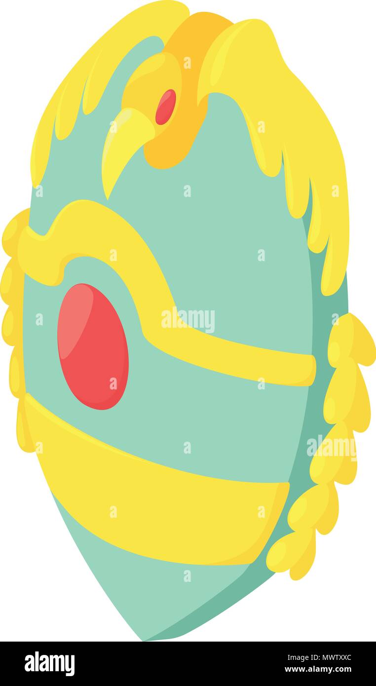 Eagle shield icon, isometric style Stock Vector