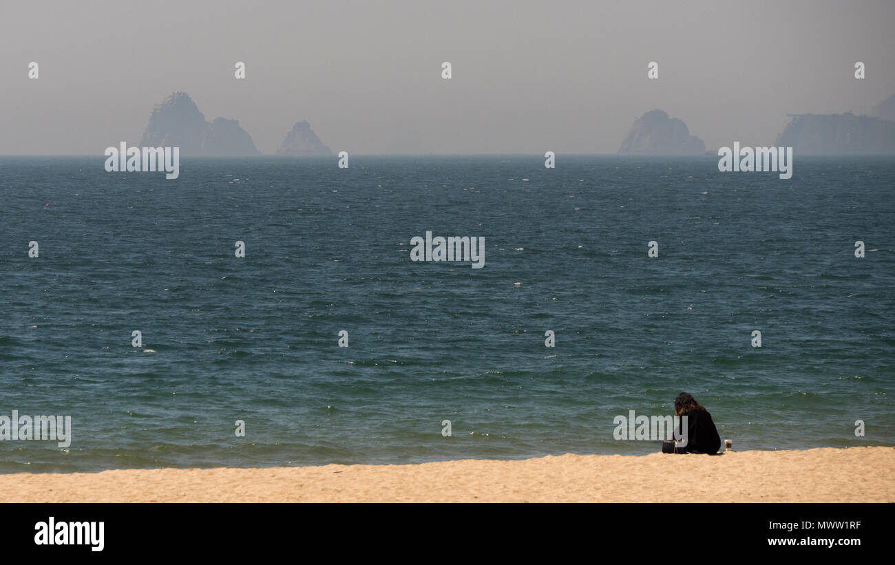 Landscape in Busan, second city of south korea Stock Photo