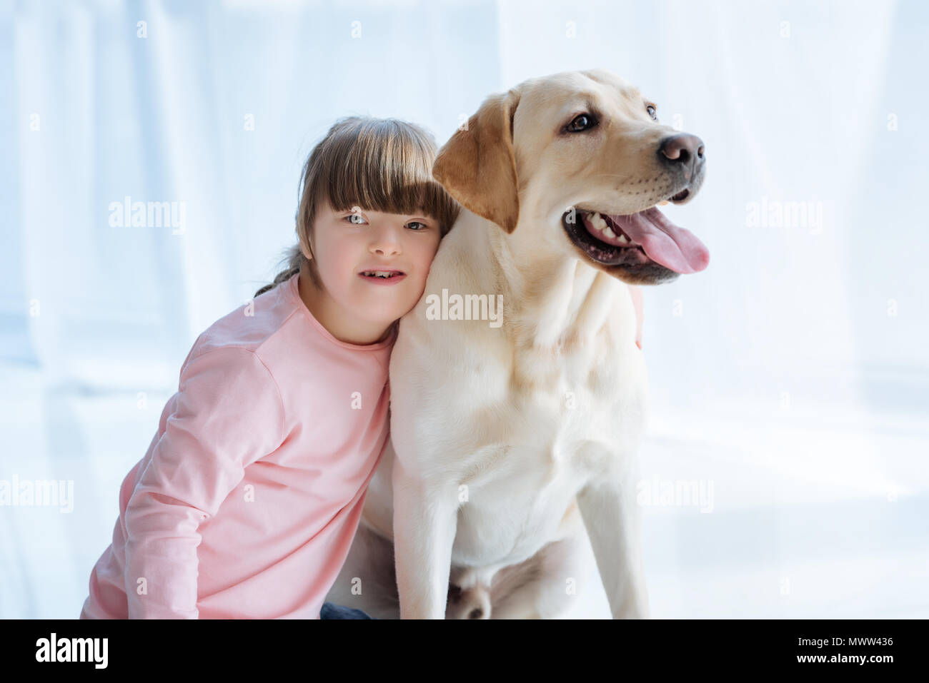 Golden retriever with down best sale syndrome