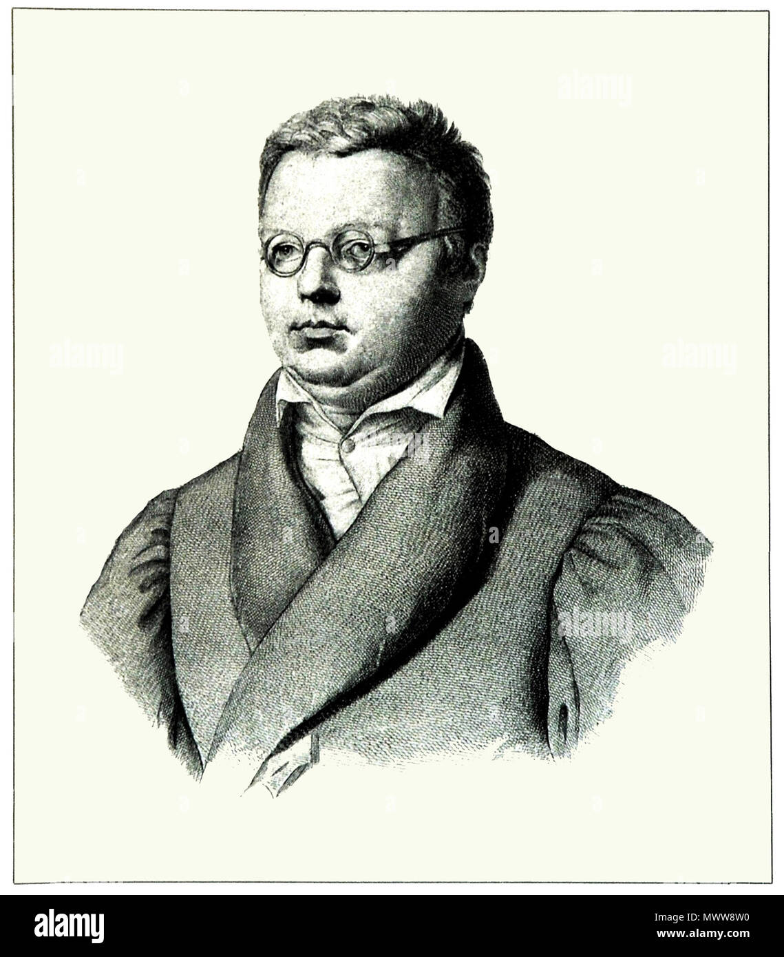 . Friedrich Arnold Brockhaus . 1897. H.-P.Haack 201 F. A. Brockhaus Stock Photo