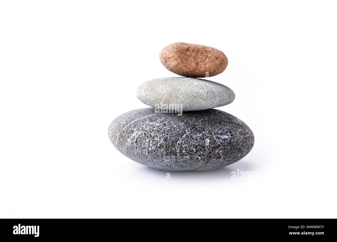 Three rocks stacked Cut Out Stock Images & Pictures Alamy