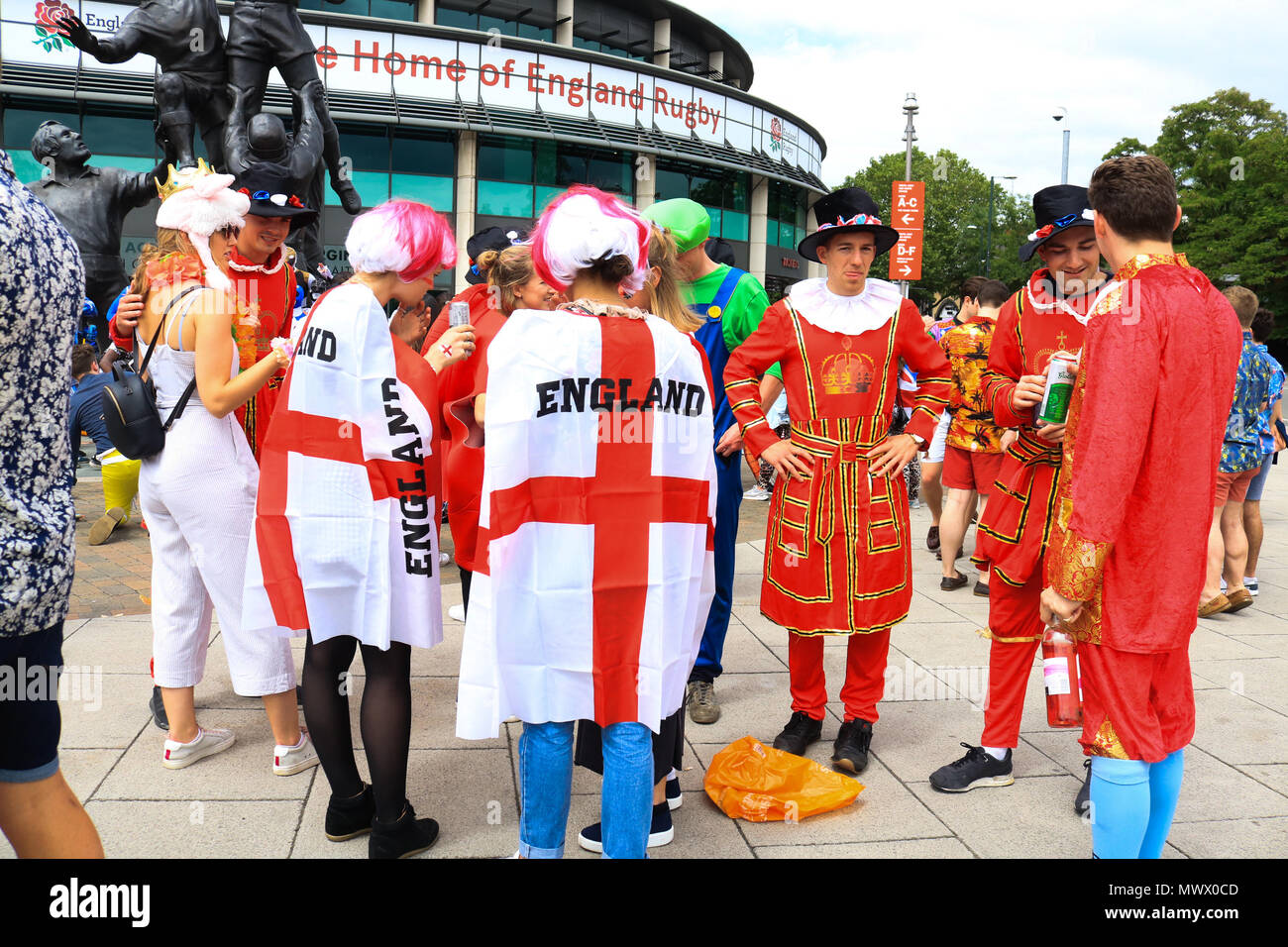 Rugby sevens fancy dress hires stock photography and images Alamy
