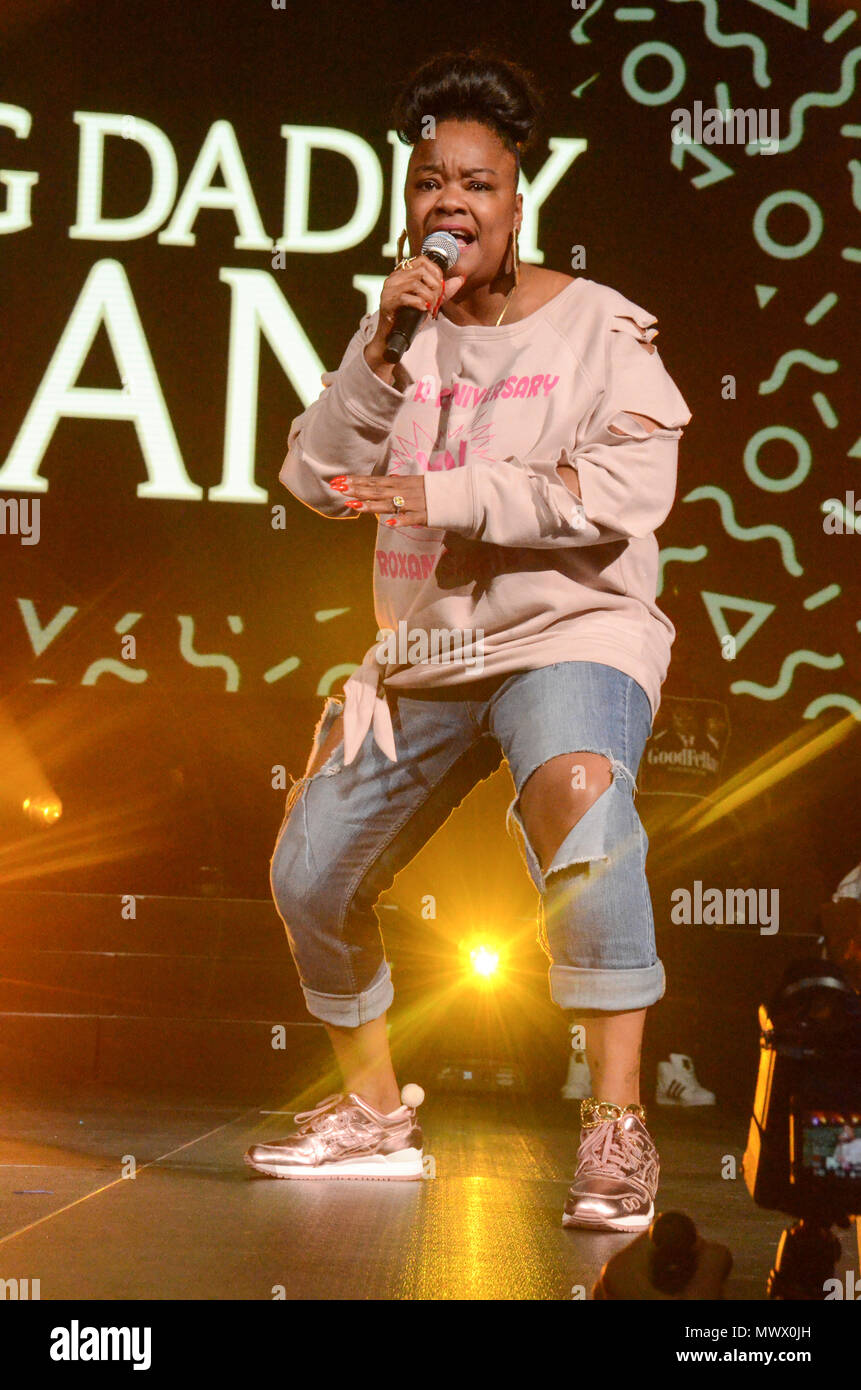 New York, NY, USA. 01st June, 2018. Roxanne Shante performs during the