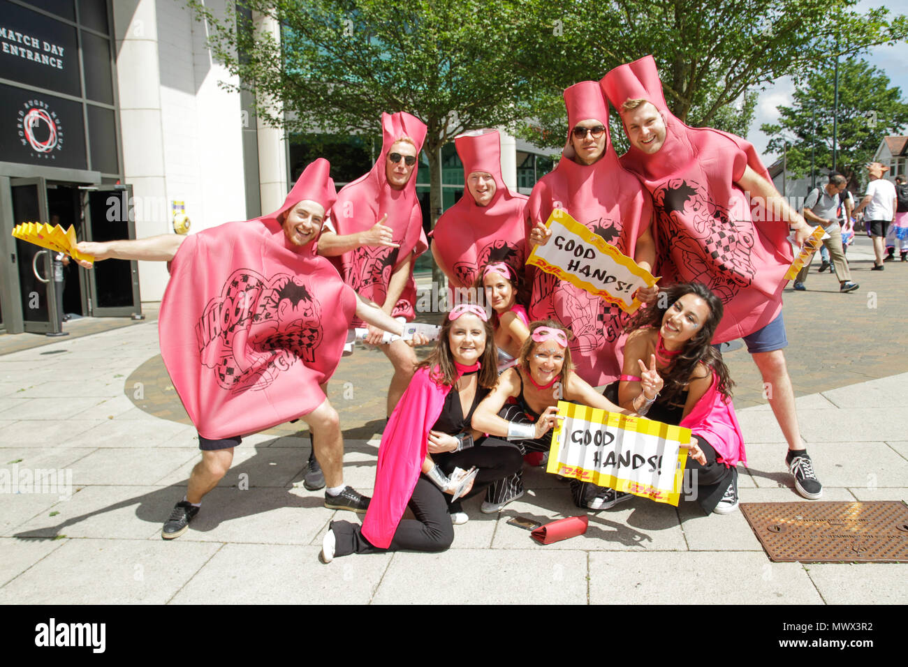 Rugby sevens fancy dress hires stock photography and images Alamy