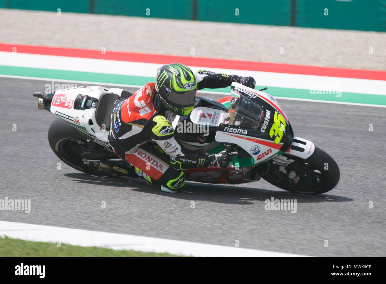 Scarperia, Italy. 2nd June 2018. Qualifications at the Mugello International Cuircuit for the sixth round of MotoGP World Championship Gran Premio d'Italia Oakley on June 2, 2018 in Scarperia, Italy Credit: Fabio Averna/Alamy Live News Stock Photo