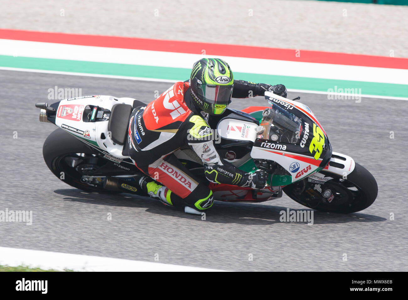 Scarperia, Italy. 2nd June 2018. Qualifications at the Mugello International Cuircuit for the sixth round of MotoGP World Championship Gran Premio d'Italia Oakley on June 2, 2018 in Scarperia, Italy Credit: Fabio Averna/Alamy Live News Stock Photo