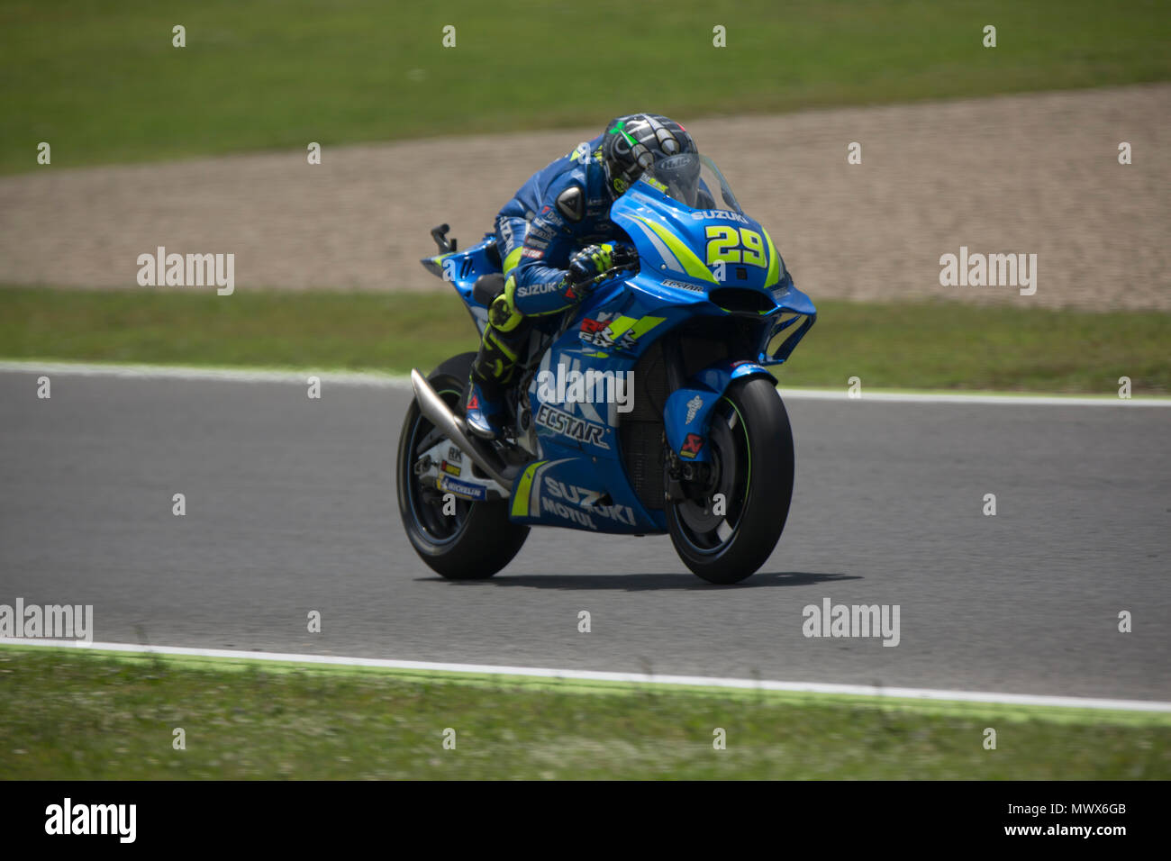 Scarperia, Italy. 2nd June 2018. Qualifications at the Mugello International Cuircuit for the sixth round of MotoGP World Championship Gran Premio d'Italia Oakley on June 2, 2018 in Scarperia, Italy Credit: Fabio Averna/Alamy Live News Stock Photo