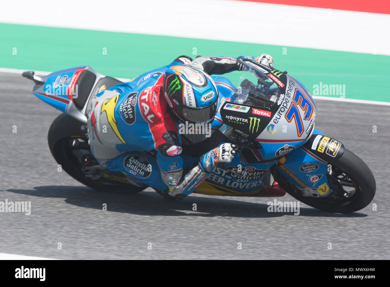 Scarperia, Italy. 2nd June 2018. Qualifications at the Mugello International Cuircuit for the sixth round of MotoGP World Championship Gran Premio d'Italia Oakley on June 2, 2018 in Scarperia, Italy Credit: Fabio Averna/Alamy Live News Stock Photo