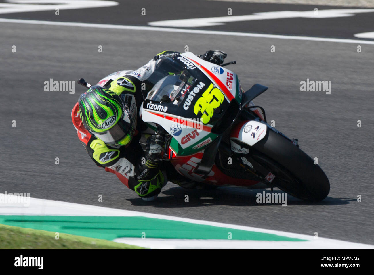 Scarperia, Italy. 2nd June 2018. Qualifications at the Mugello International Cuircuit for the sixth round of MotoGP World Championship Gran Premio d'Italia Oakley on June 2, 2018 in Scarperia, Italy Credit: Fabio Averna/Alamy Live News Stock Photo