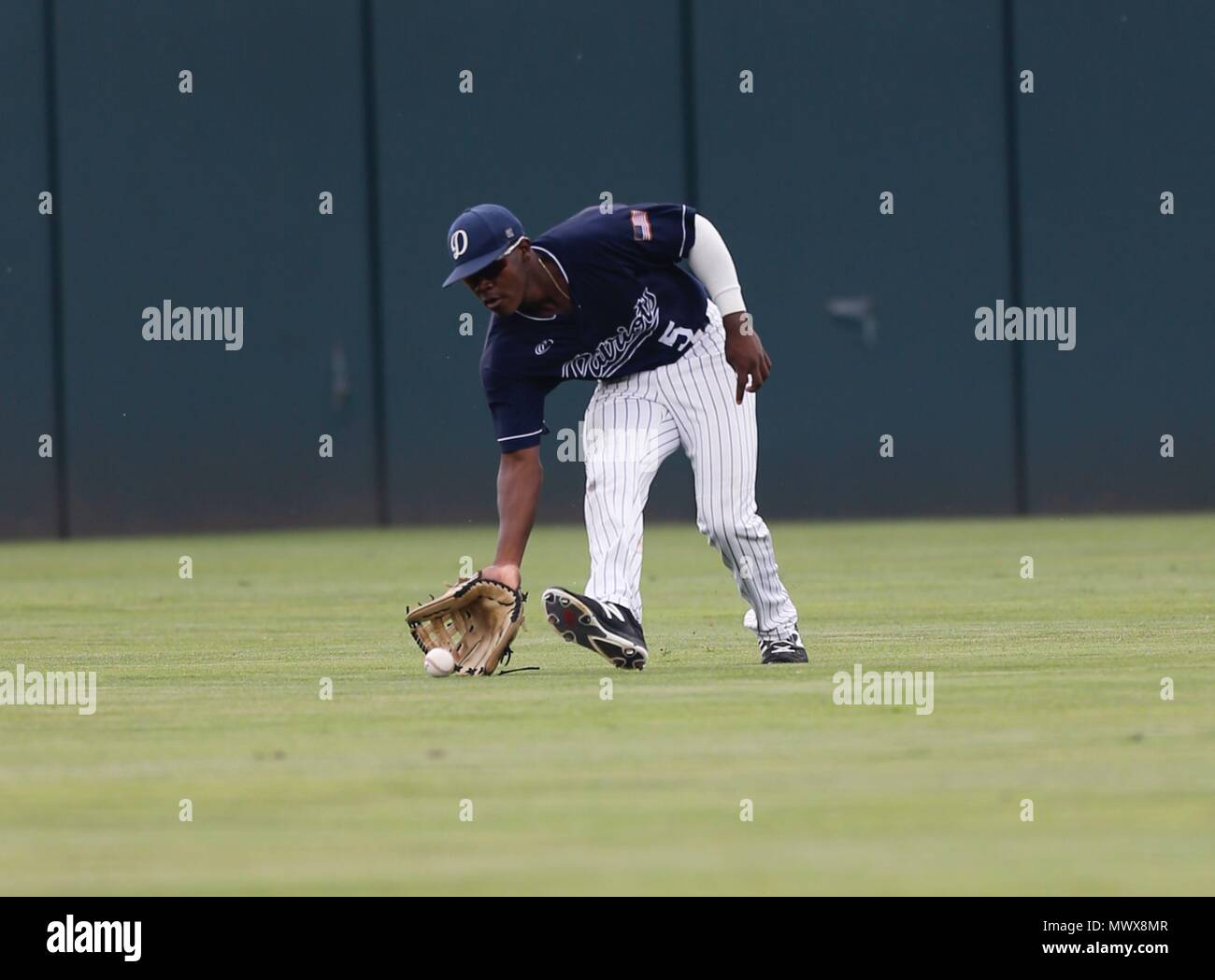 Jun 2, 2018 Dallas Baptist center fielder Jameson Hannah 5 comes up