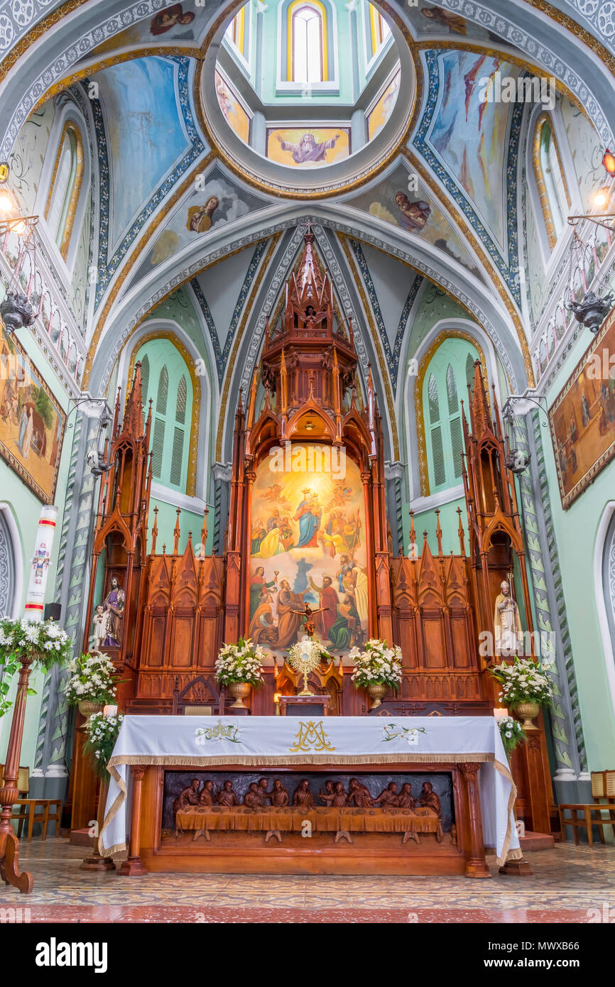 Interior Of The Maria Auxiliadora Church In Granada Nicaragua Central America Stock Photo Alamy