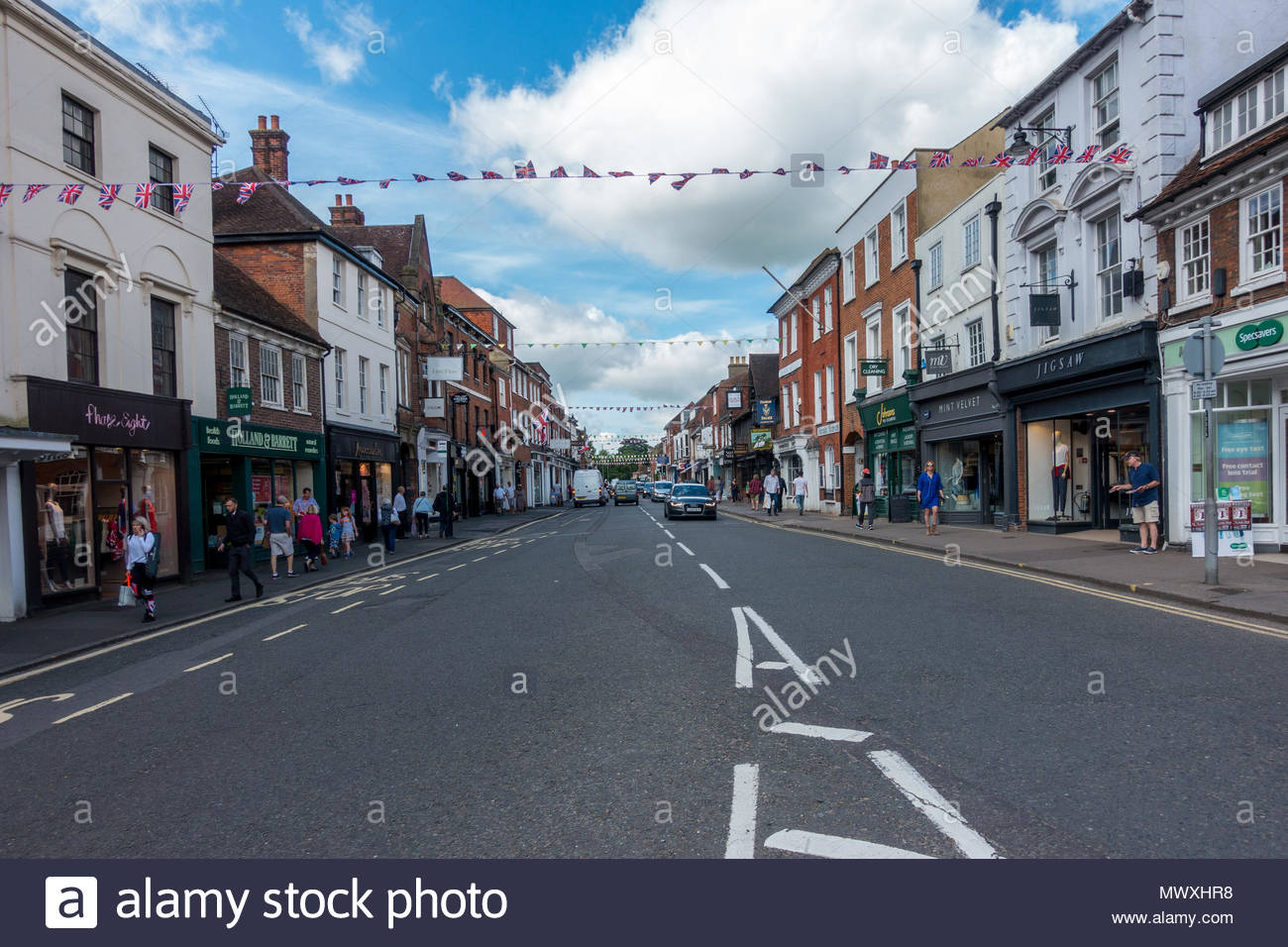 Farnham Town Centre High Resolution Stock Photography and Images Alamy