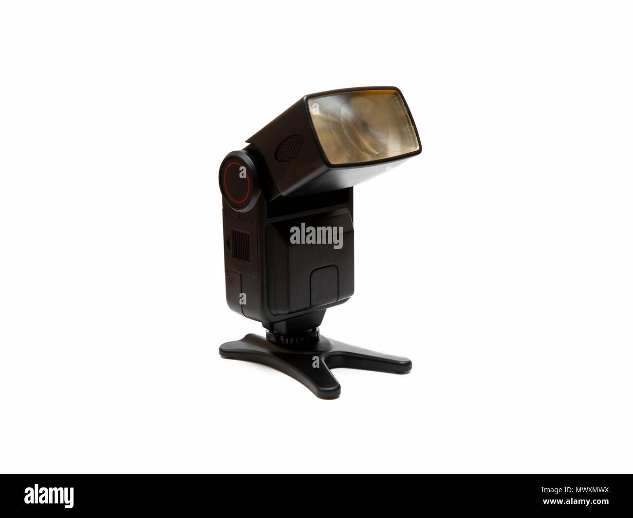 Camera Flash Isolated On White Background Stock Photo Alamy