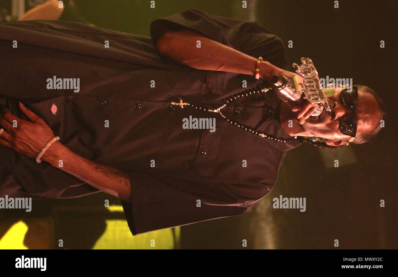 Liverpool, Uk, American Rap star snoop dogg performs at Liverpool 02 Acadamy Credit Ian Fairbrother/Alamy Stock Photos Stock Photo