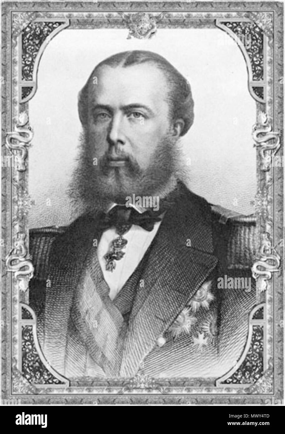 207 Fernando Maximiliano José de Habsburgo-Lorena Stock Photo