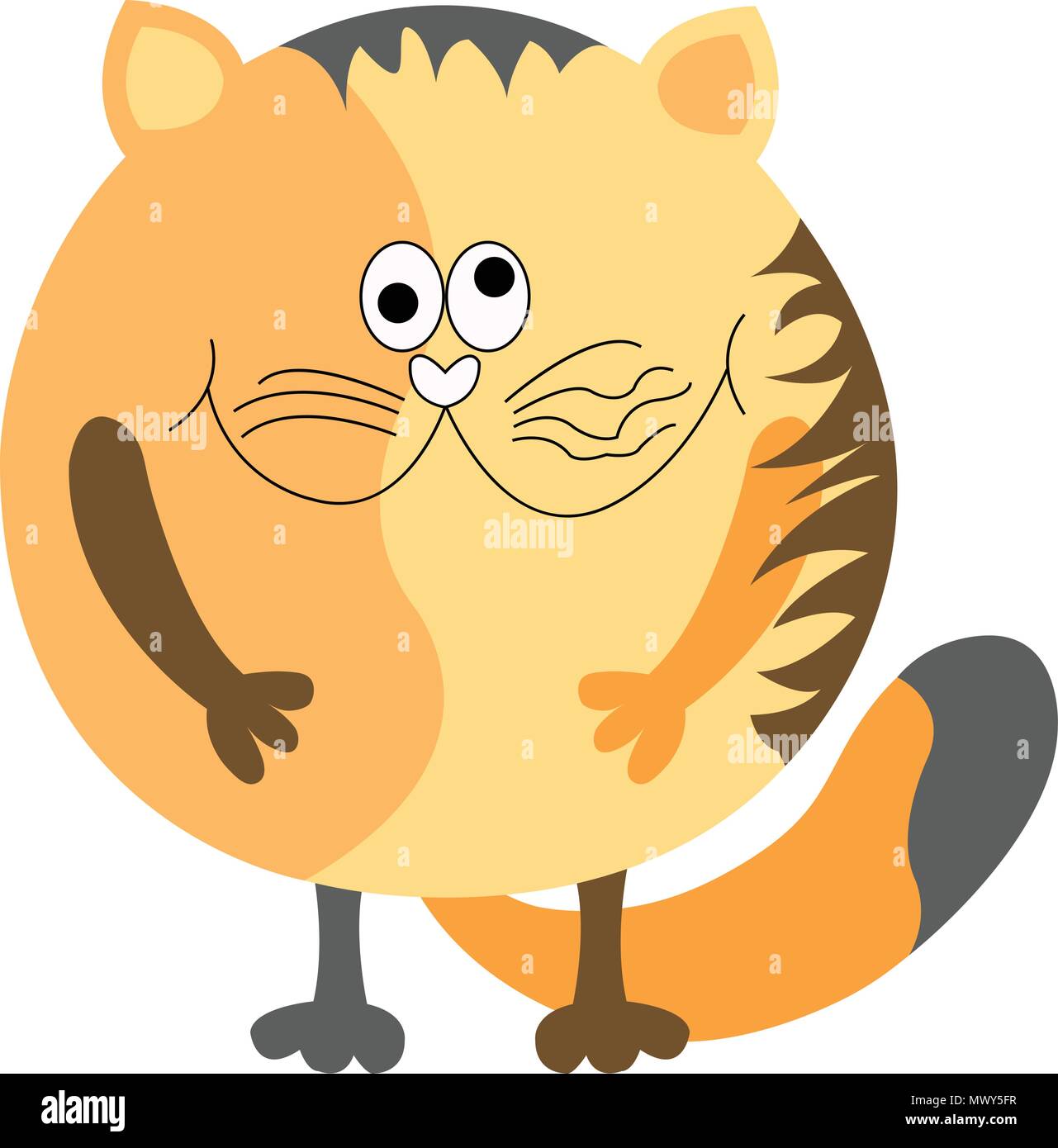 cat cartoon comic vector illustration Stock Vector Image & Art - Alamy