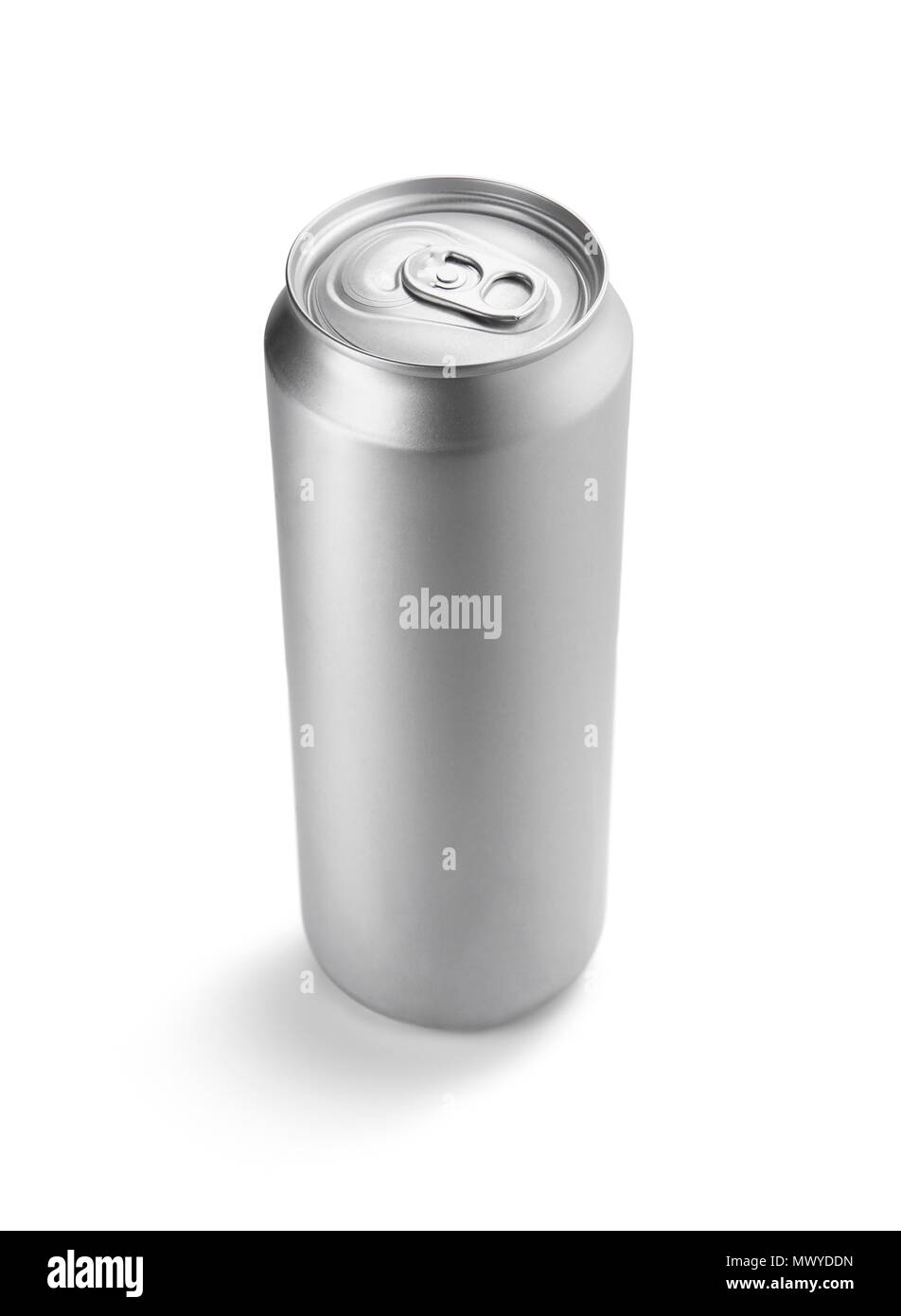 aluminum can on white background Stock Photo Alamy