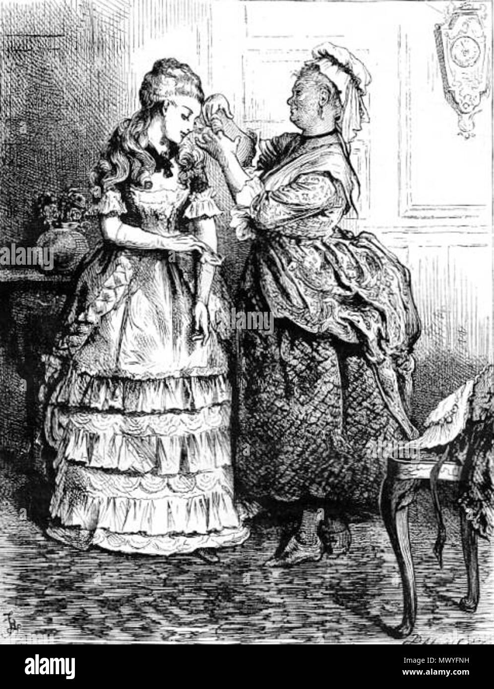 English governess Black and White Stock Photos & Images - Alamy