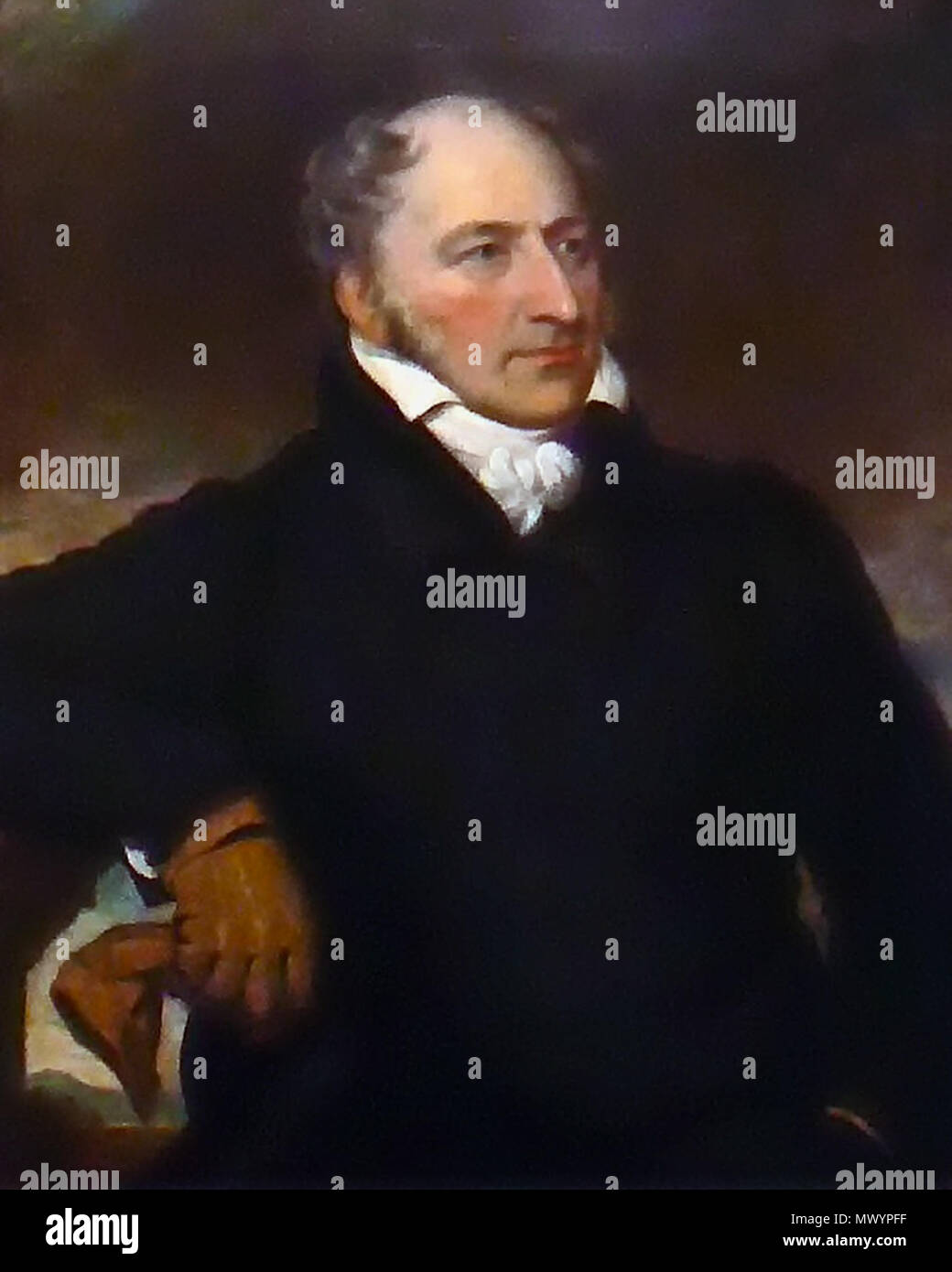 . English: Portrait of Dr. Robert Levett (d. 1782) of Lichfield ...
