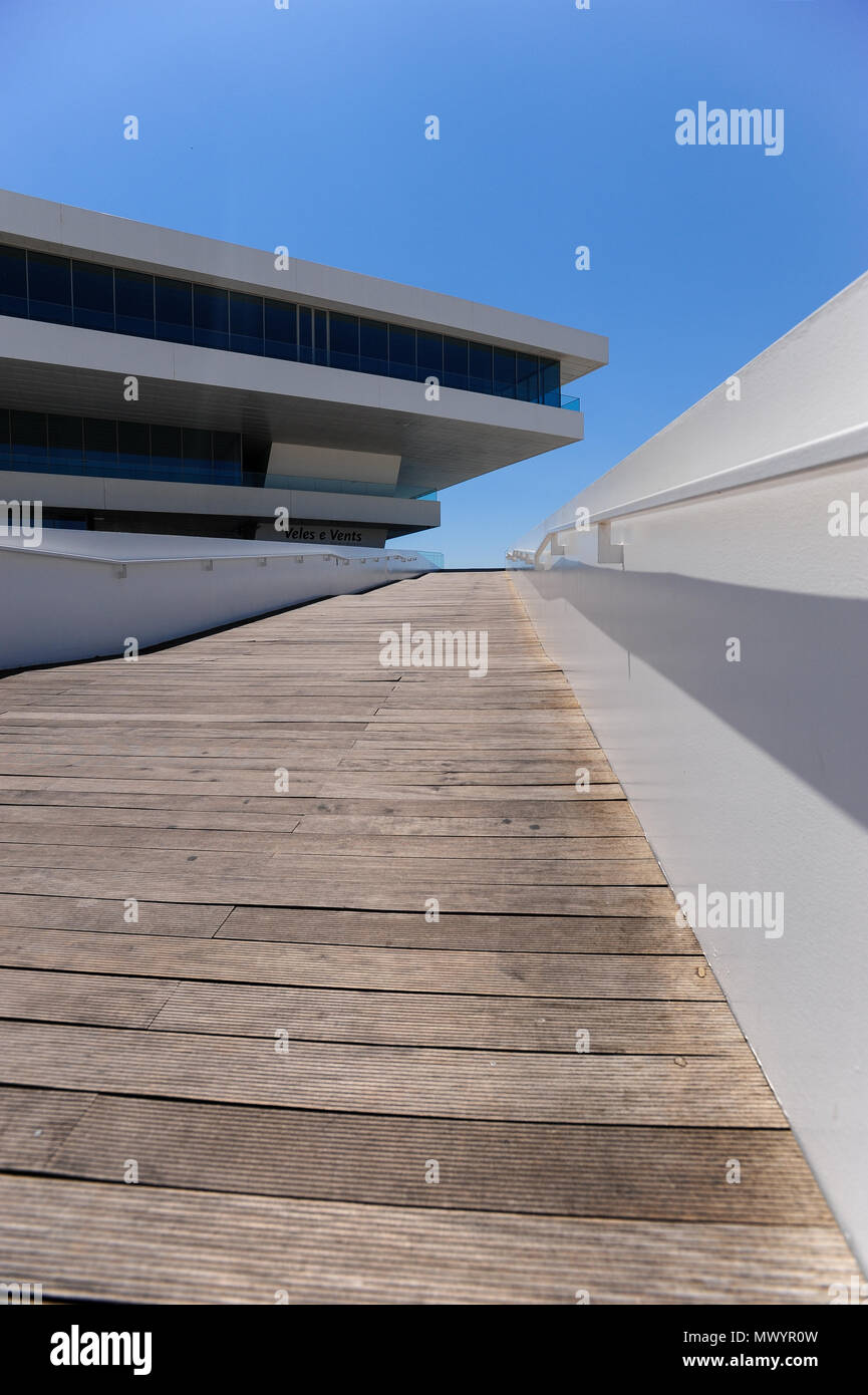 Veles E Vents Building In The Port Of Valencia Created By David Chipperfield For The America S Cup Stock Photo Alamy