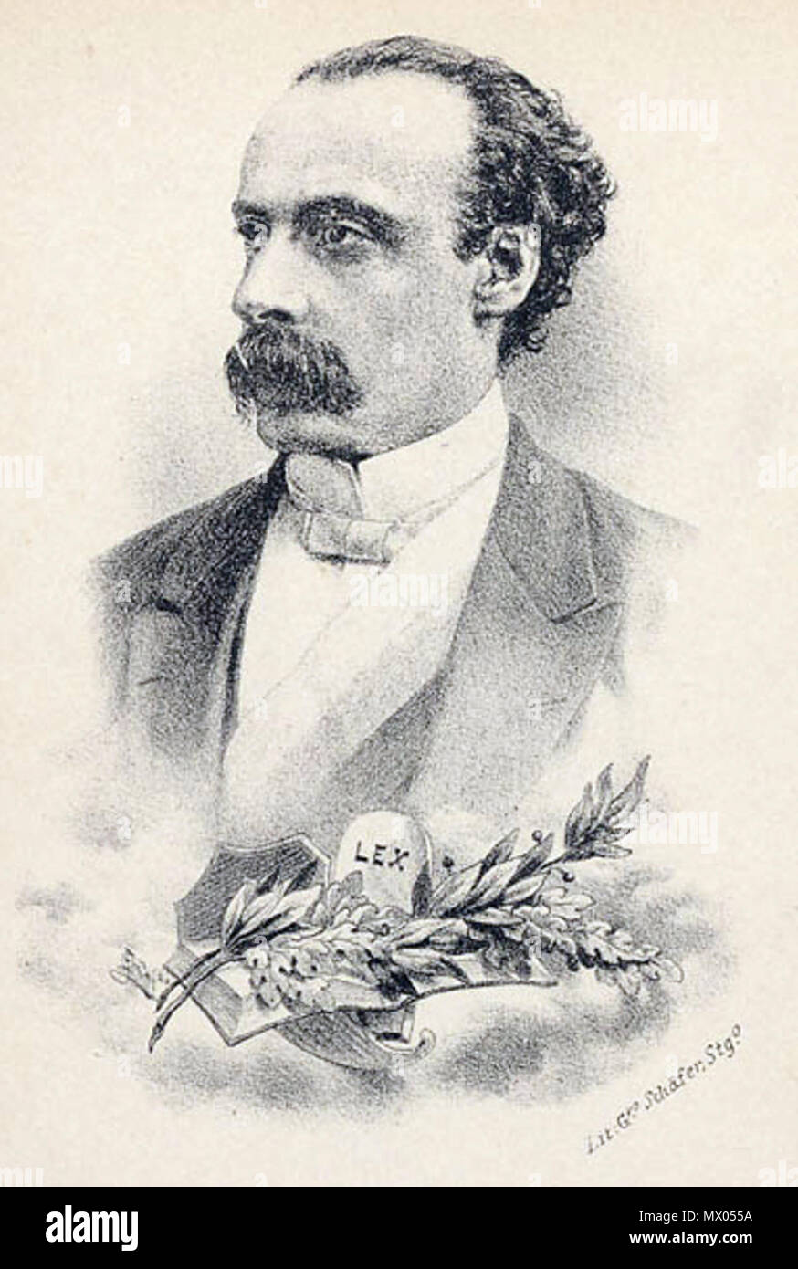 . Español José MAnuel Balmaceda. El jenio de la patria. Santiago de