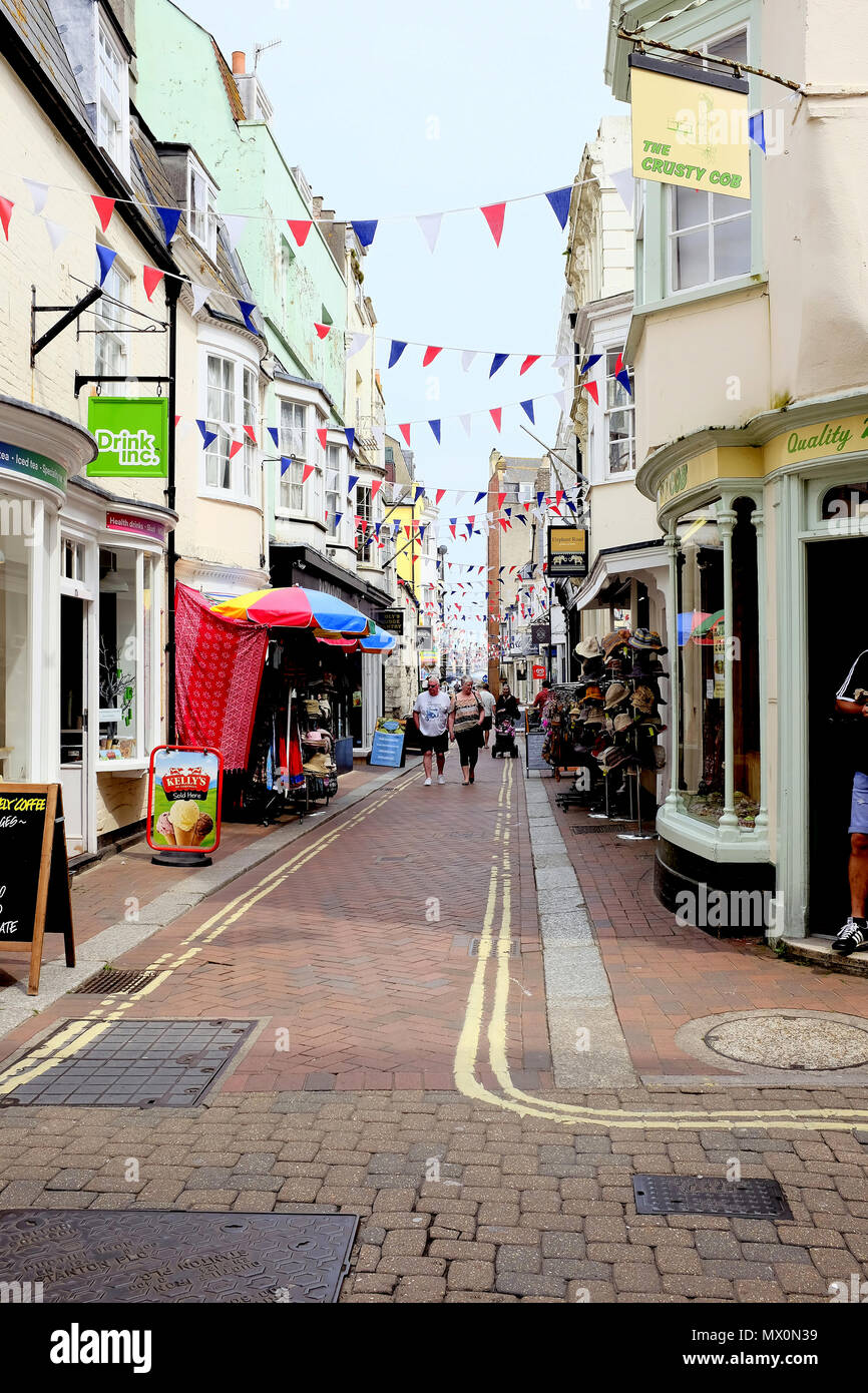 Weymouth street shops hires stock photography and images Alamy