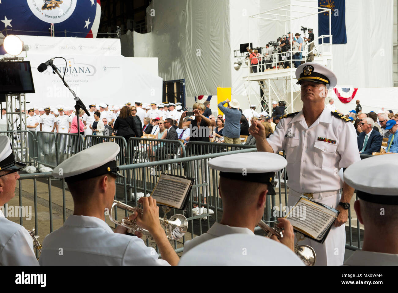 NORFOLK (April 29, 2017) Lt. Cmdr. Mark Corbliss, executive officer of