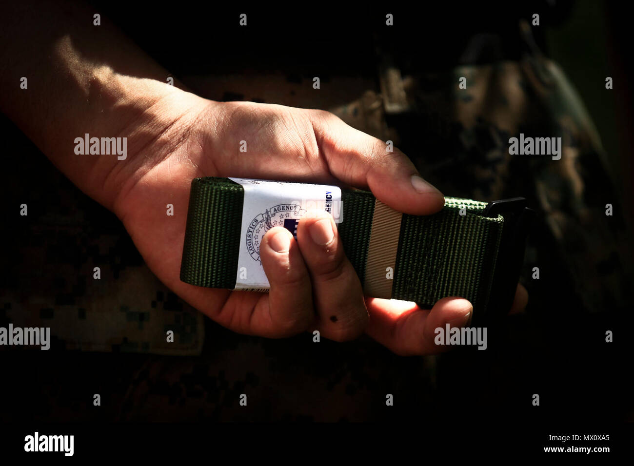 Sgt. Razeem Saheed, a martial arts instructor trainer with the 11th