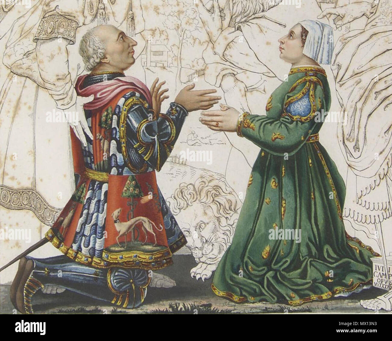 . English Francesco Sforza and Bianca Maria Visconti . 29 June 2015