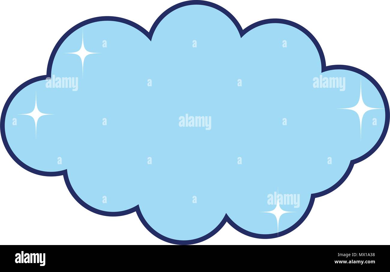 nature fluffy cloud weather in the sky Stock Vector Image & Art - Alamy