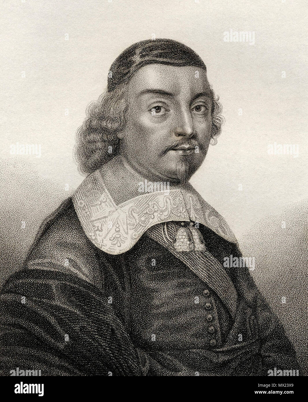 . English: Mildmay Fane, 2nd Earl of Westmorland (1602-1666) . circa 1640. Contemporary portrait 15 2ndEarlOfWestmorland Stock Photo