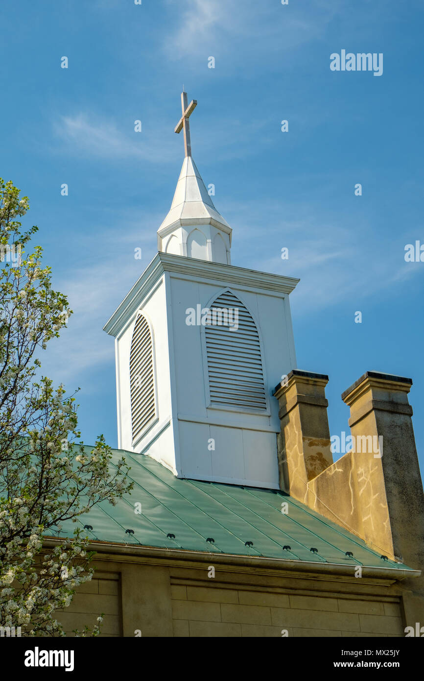 St. Thomas Chapel, 7854 Church Street, Middletown, Virginia Stock Photo ...