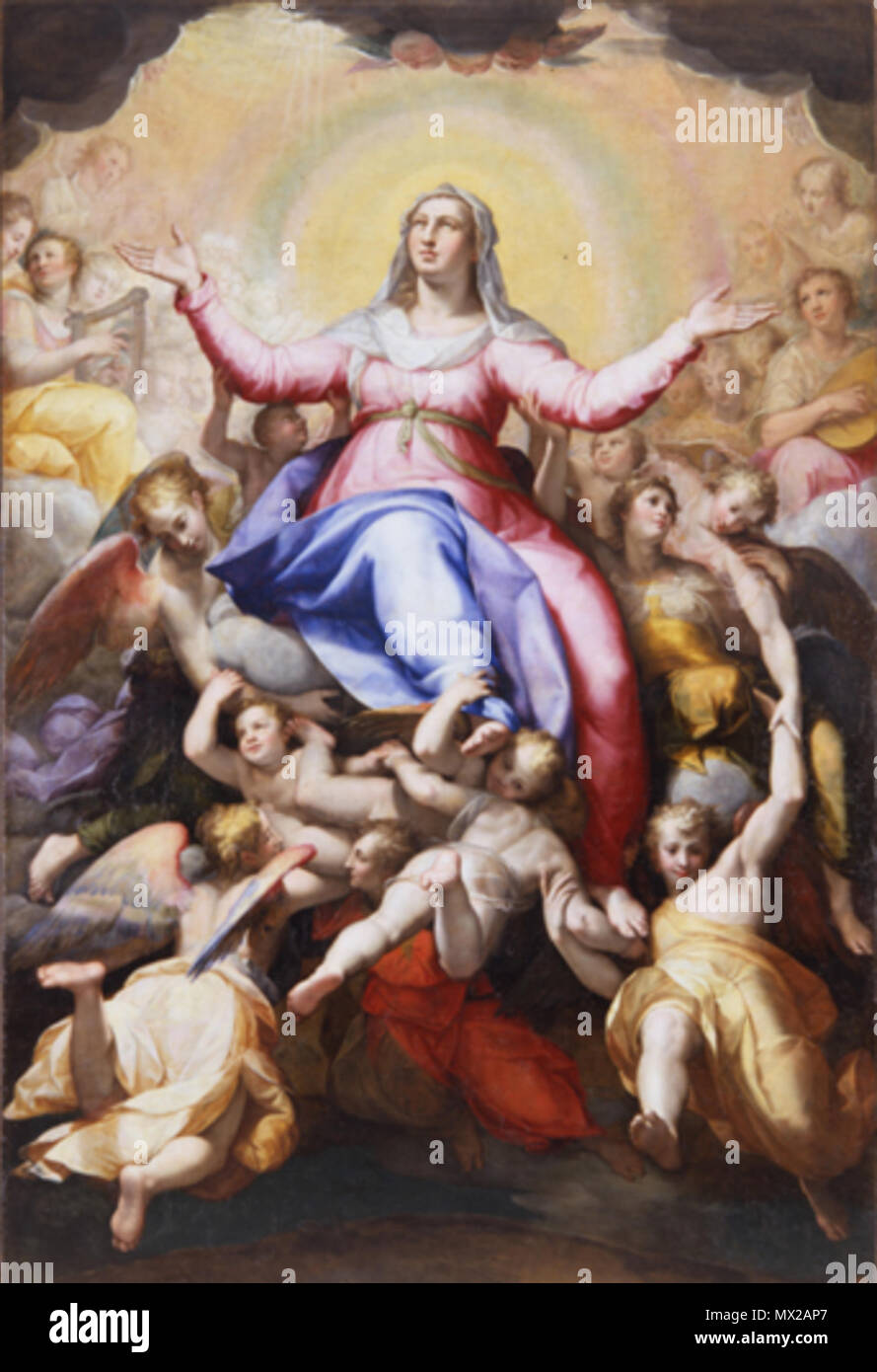 Ascension virgen hi-res stock photography and images - Alamy, image size:889x1390