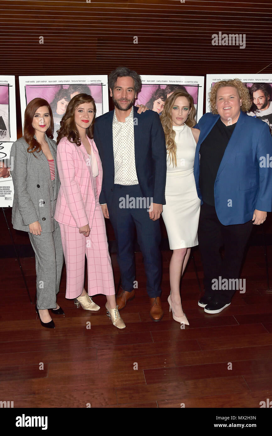 Aya Cash, Noel Wells, Josh Radnor, Carly Chaikin and Fortune Feimster