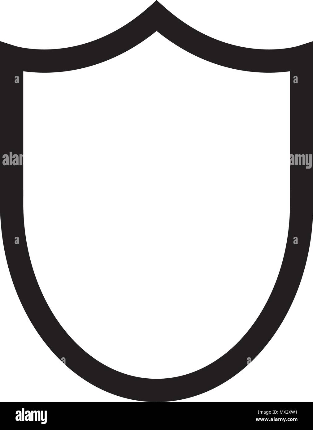 Shield Vector Template