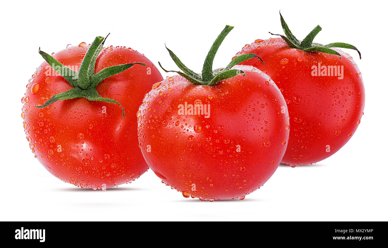 tomato isolated on white background Stock Photo - Alamy