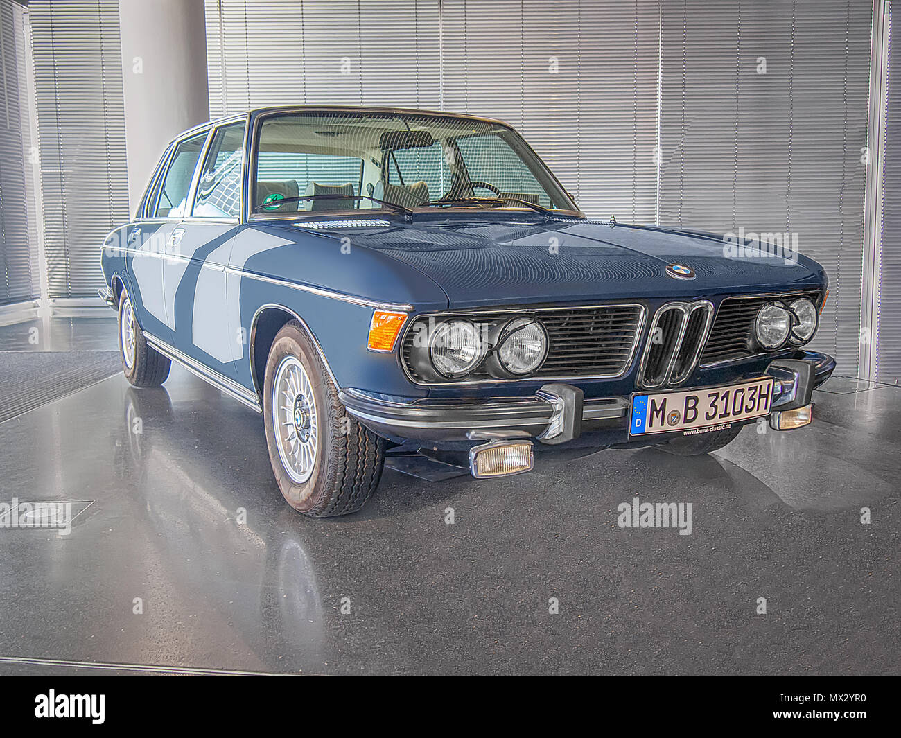 MUNICH, GERMANY-APRIL 8, 2017: 1975 BMW 3.3 Li in the BMW Museum Stock  Photo - Alamy