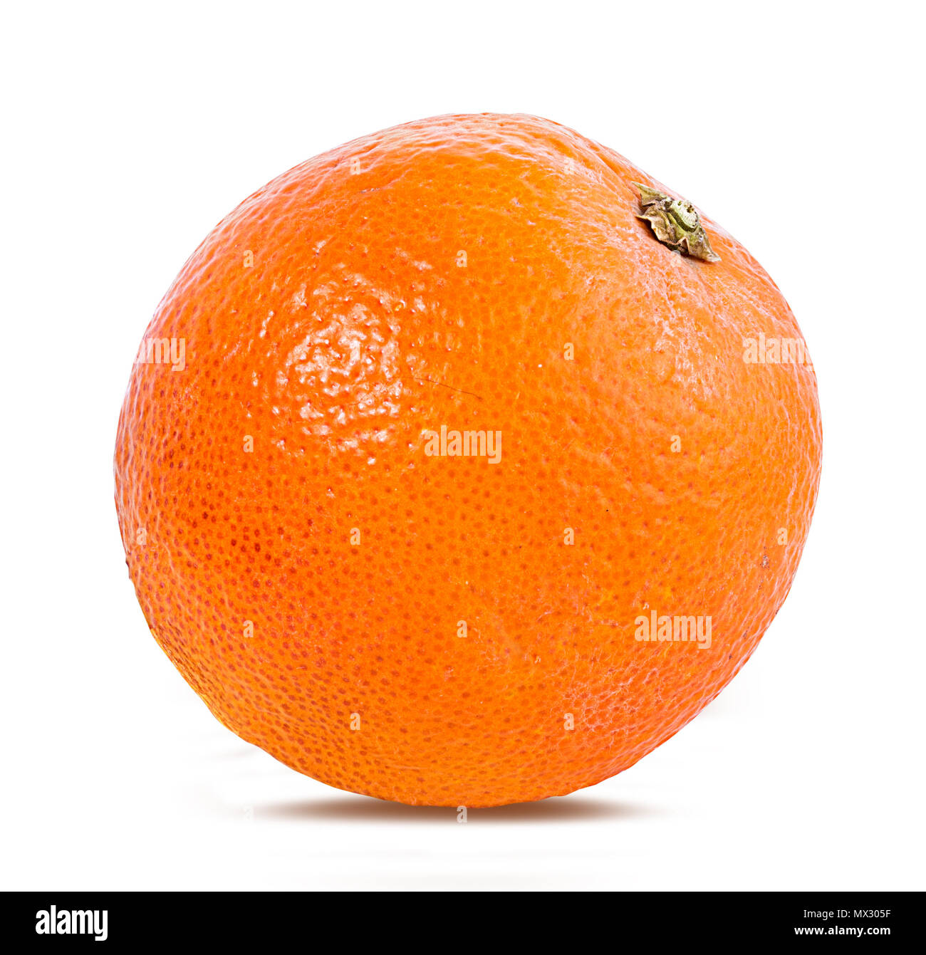 Super Ripe Orange Ripe orange isolated on white background Stock Photo - Alamy