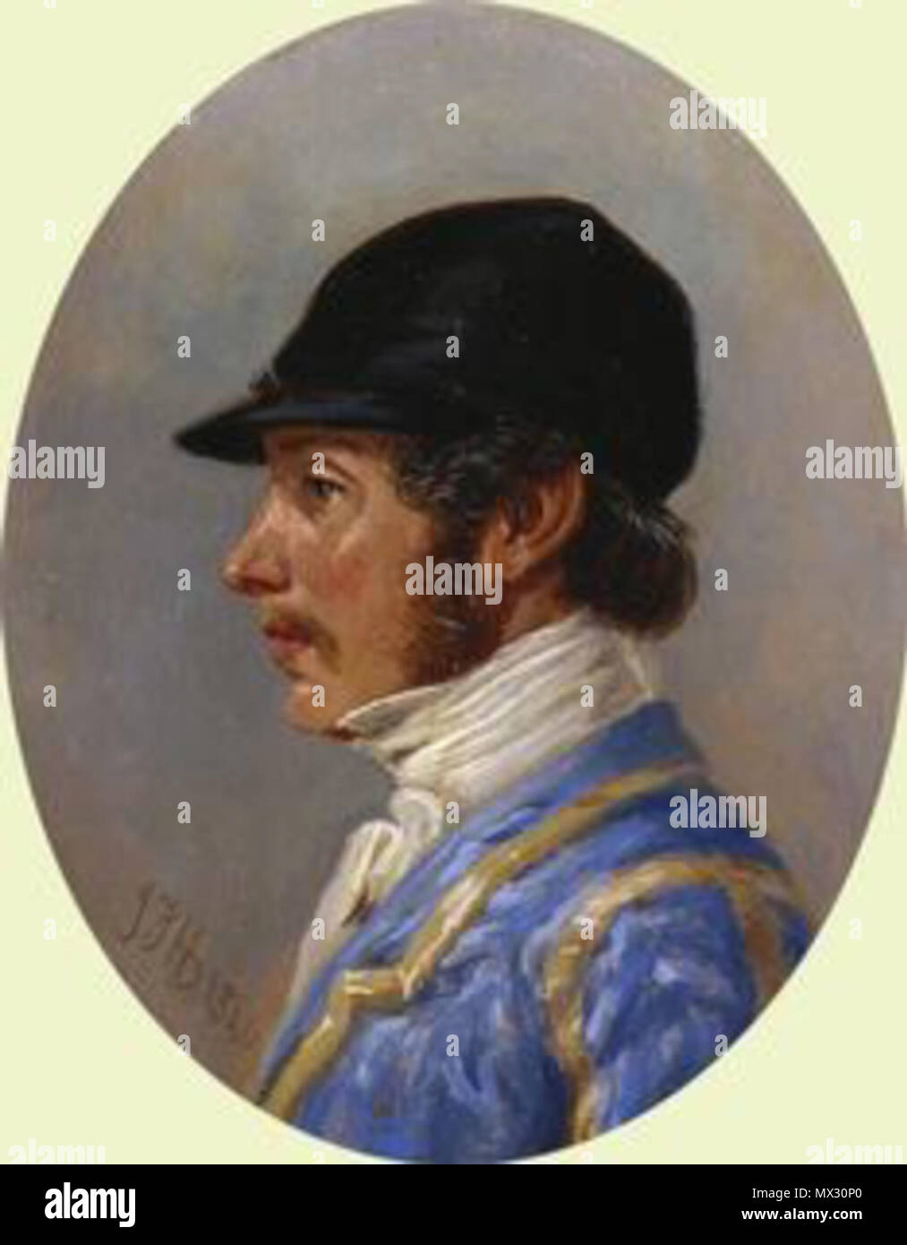 . English: Thomas Lyon-Bowes, 12th Earl of Strathmore and Kinghorne (1822-1865) . 1846. John Frederick Herring, the Elder 4 12thEarlOfStrathmore Stock Photo
