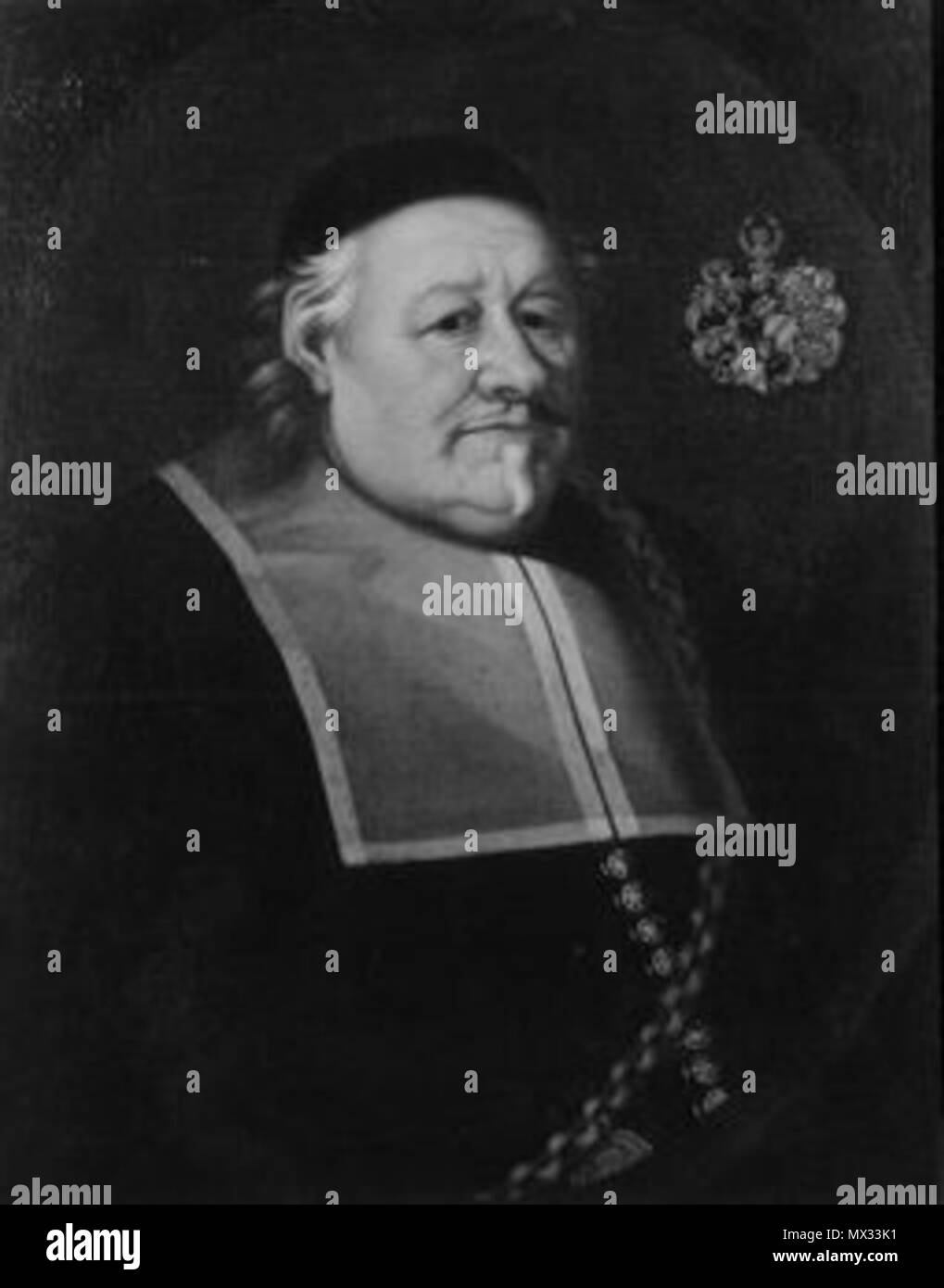 . Deutsch: Johann Nikolaus Myler ab Ehrenbach (1610-1677), deutscher Jurist. before 1677. Unknown 319 Johann Nikolaus Myler ab Ehrenbach (1610-1677) Stock Photo