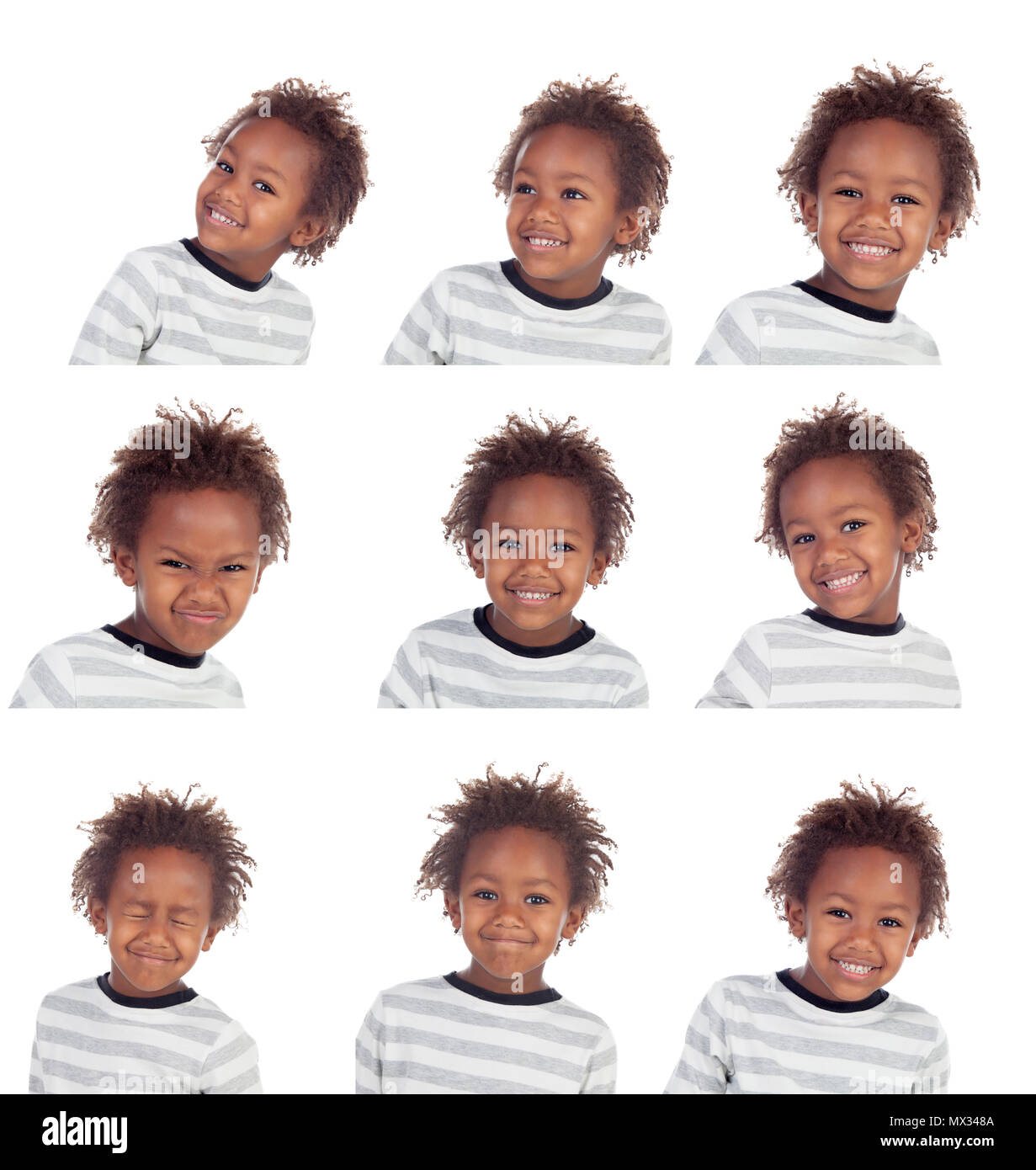 African child boy face faces hi-res stock photography and images - Alamy