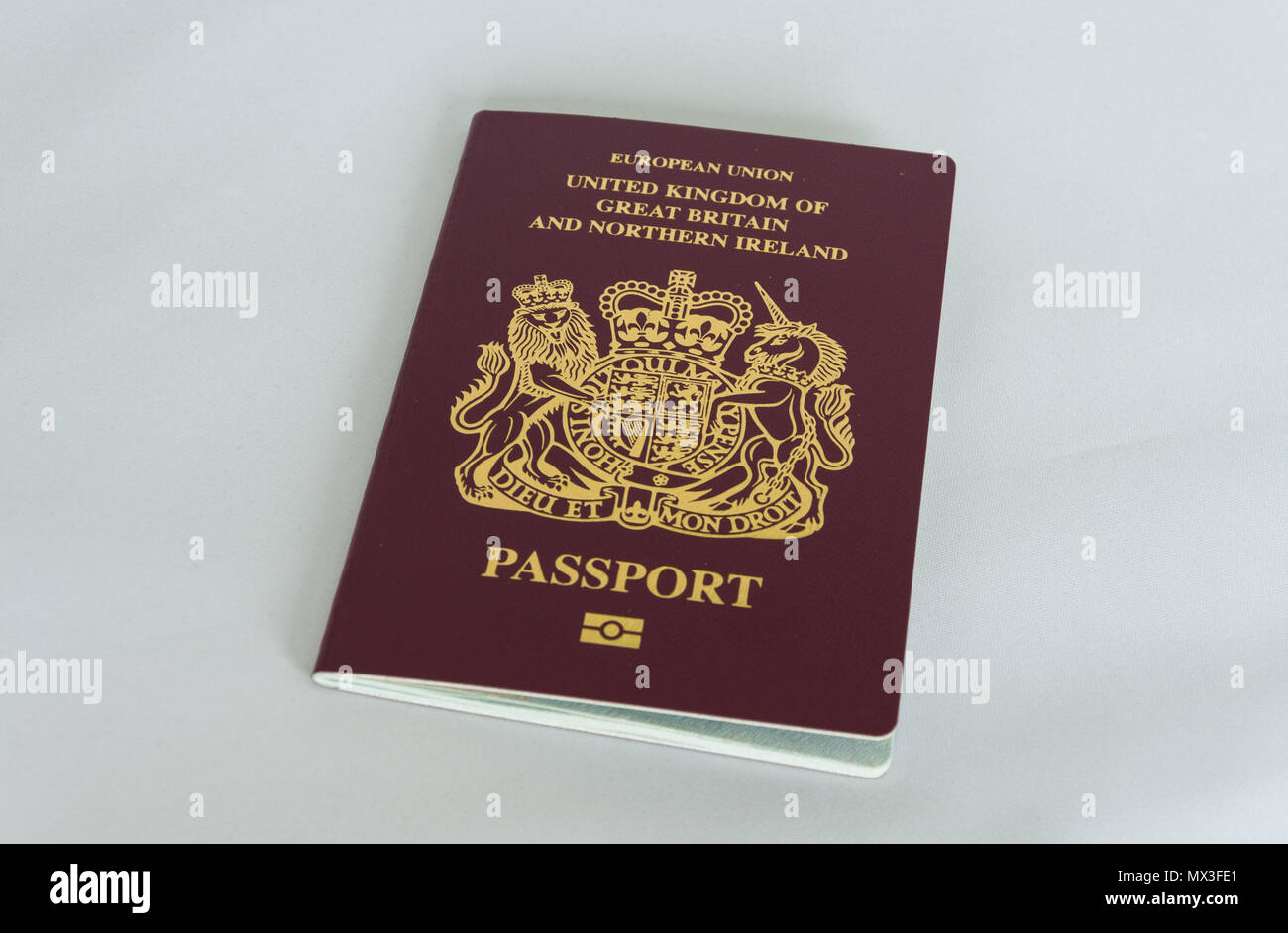 UK Passports Stock Photo