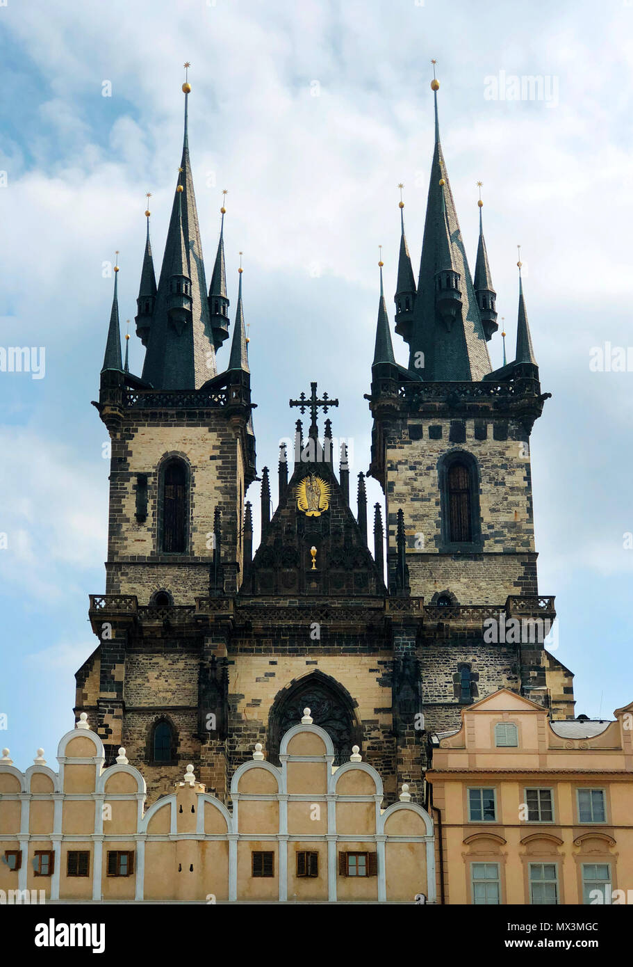 Church of Our Lady Victorious Prague city landmark architecture Stock Photo