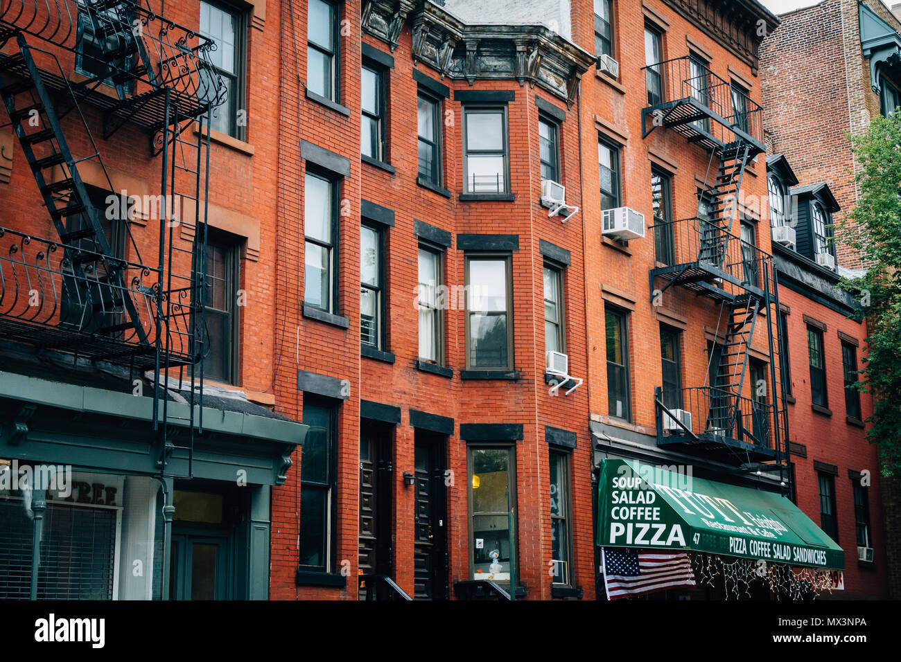 Houses in Brooklyn Heights, New York City Stock Photo Alamy