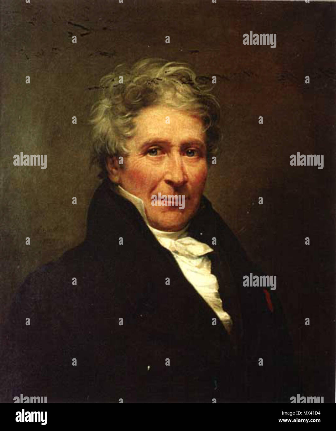. Portrait of French writer, historian and politician Antoine Jay (1770-1854) . Unknown date. Unknown (private collection) 50 Antoine Jay 2 Stock Photo